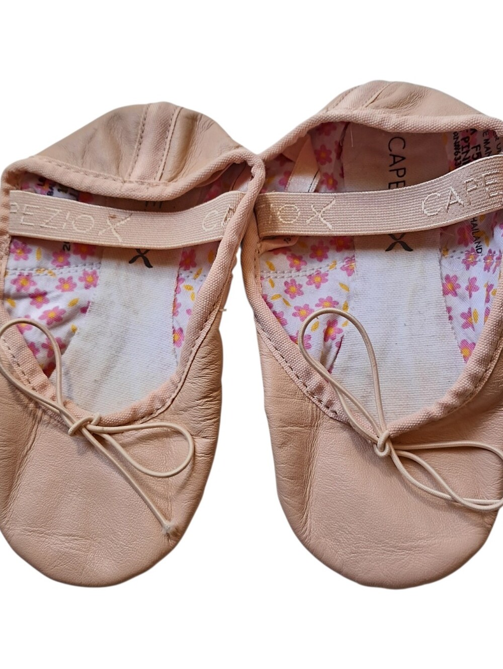 Capezio Leather Ballet Shoes Kids Size 10